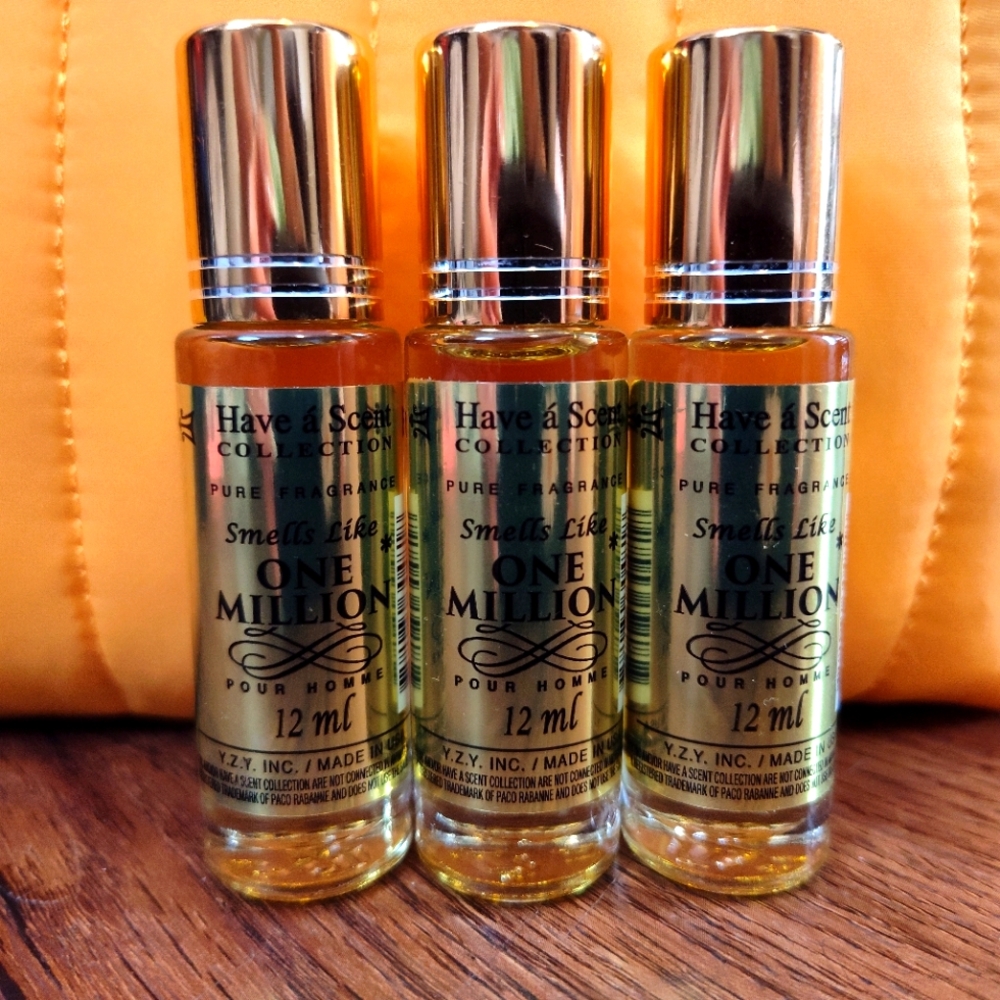 One Million Roll on Perfume 3 Bundle 12ml